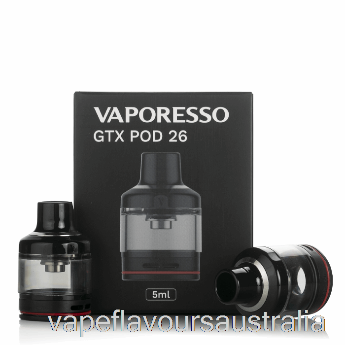Vape Nicotine Australia Vaporesso GTX POD 22 & 26 Replacement Pods 5mL GTX 26 Pods